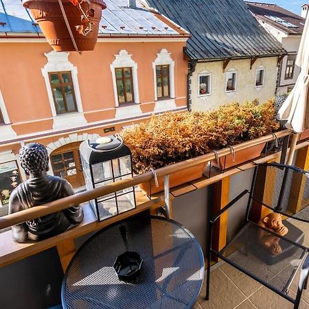 Apartman Strieborna V Centre Mesta Banská Bystrica Eksteriør bilde