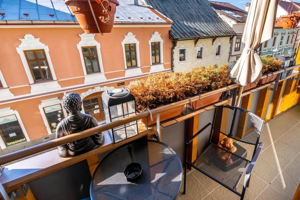 Apartman Strieborna V Centre Mesta Banská Bystrica Eksteriør bilde